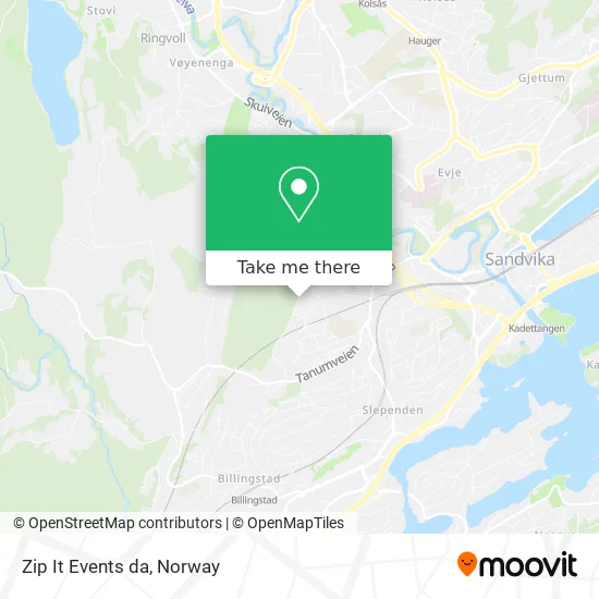 Zip It Events da map