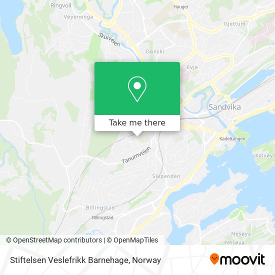 Stiftelsen Veslefrikk Barnehage map