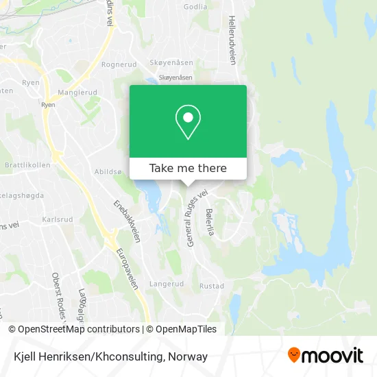 Kjell Henriksen/Khconsulting map