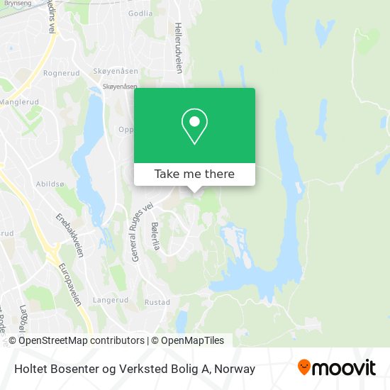 Holtet Bosenter og Verksted Bolig A map