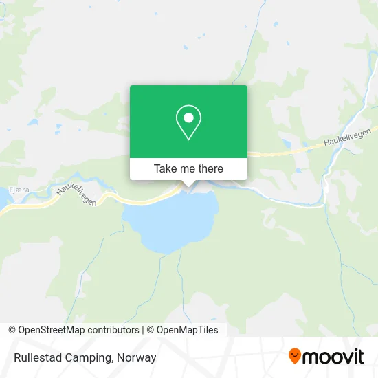 Rullestad Camping map