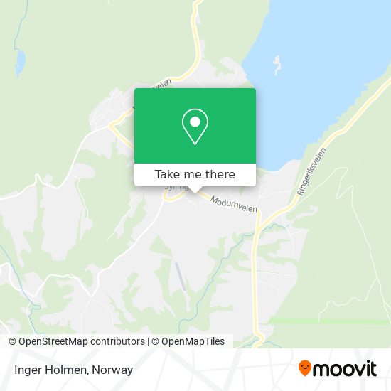 Inger Holmen map