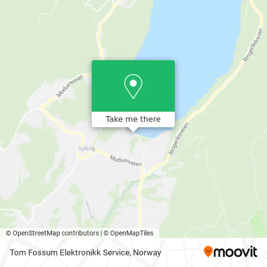 Tom Fossum Elektronikk Service map