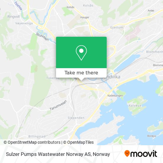 Sulzer Pumps Wastewater Norway AS map