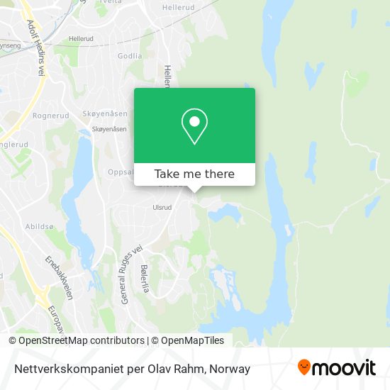 Nettverkskompaniet per Olav Rahm map