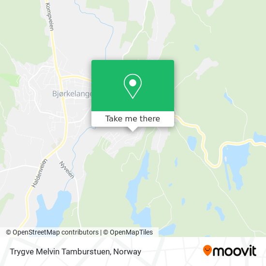 Trygve Melvin Tamburstuen map