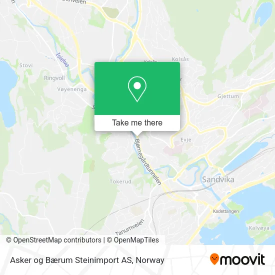 Asker og Bærum Steinimport AS map