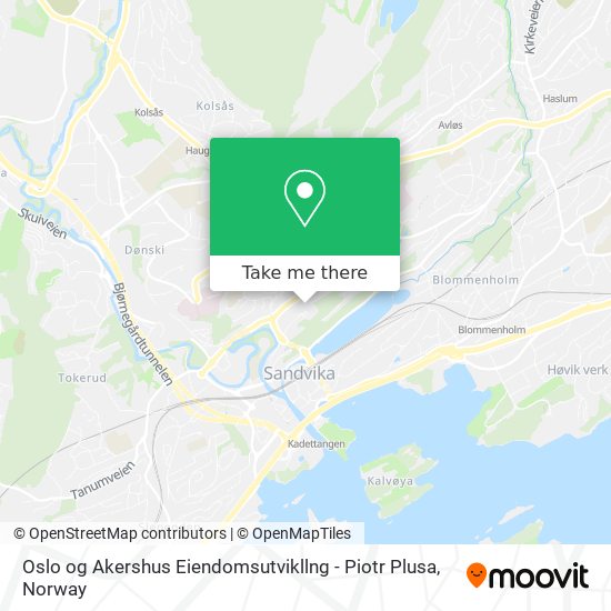 Oslo og Akershus Eiendomsutvikllng - Piotr Plusa map