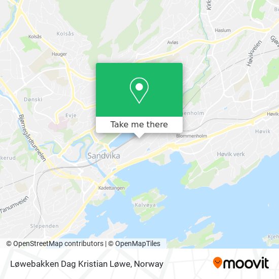 Løwebakken Dag Kristian Løwe map