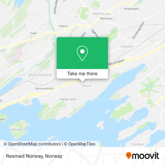 Resmed Norway map