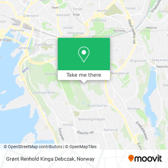 Grønt Renhold Kinga Debczak map