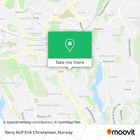 Recq Rolf-Erik Christensen map