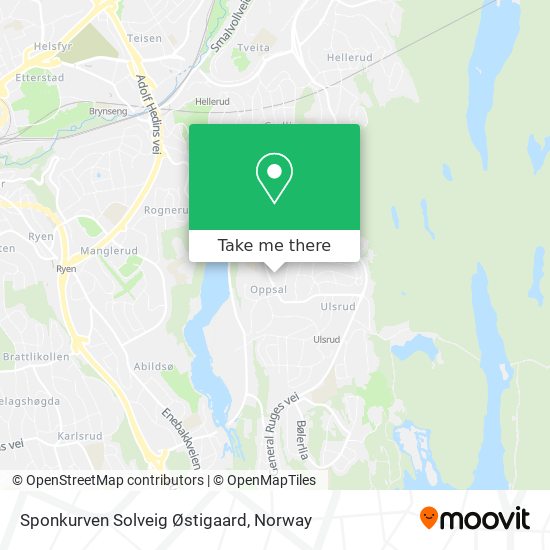 Sponkurven Solveig Østigaard map