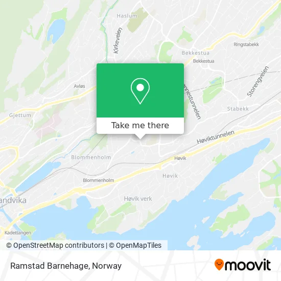 Ramstad Barnehage map