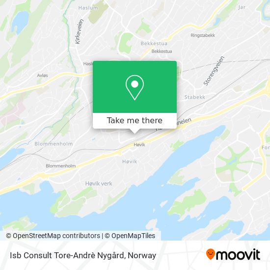 Isb Consult Tore-Andrè Nygård map
