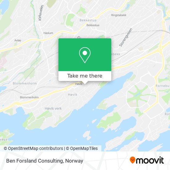 Ben Forsland Consulting map