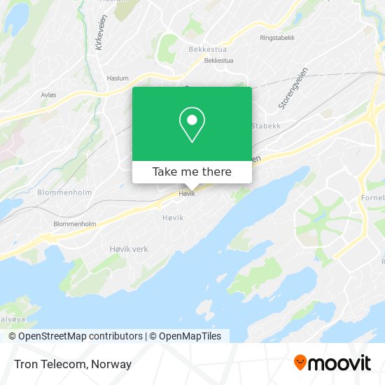 Tron Telecom map