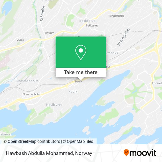 Hawbash Abdulla Mohammed map