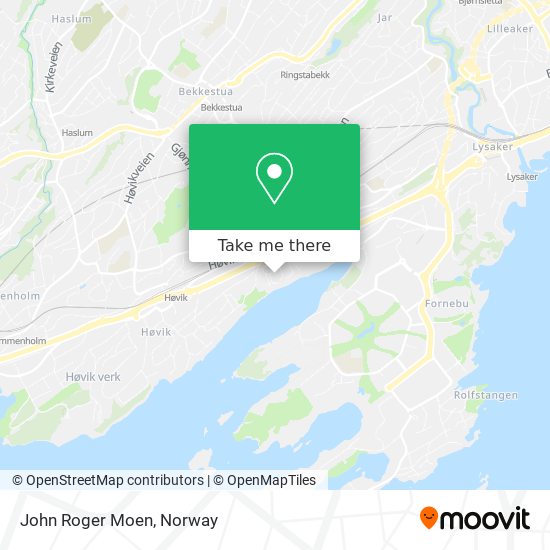 John Roger Moen map