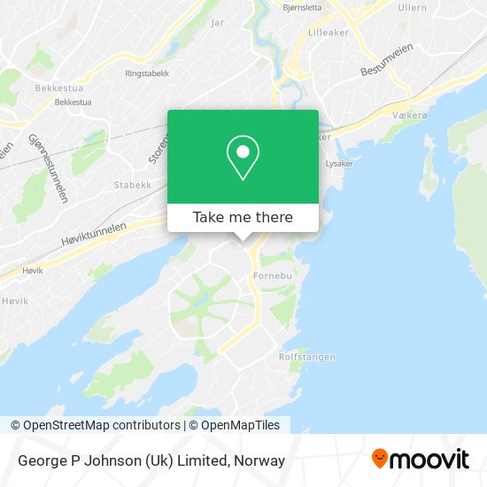 George P Johnson (Uk) Limited map