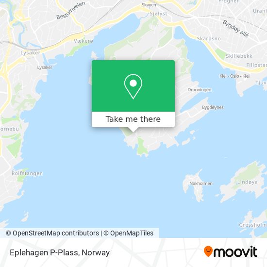 Eplehagen P-Plass map