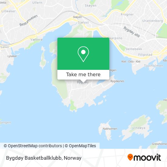 Bygdøy Basketballklubb map