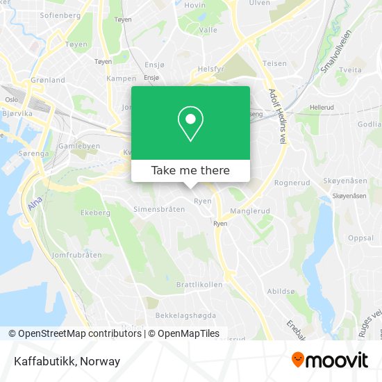 Kaffabutikk map