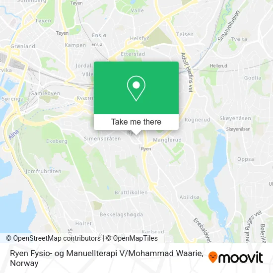 Ryen Fysio- og Manuellterapi V / Mohammad Waarie map