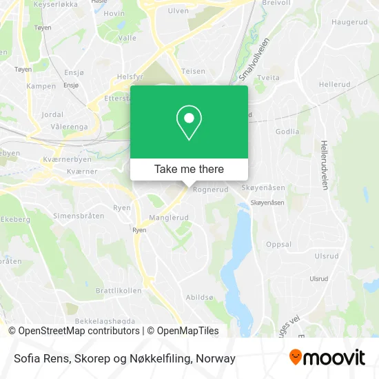 Sofia Rens, Skorep og Nøkkelfiling map
