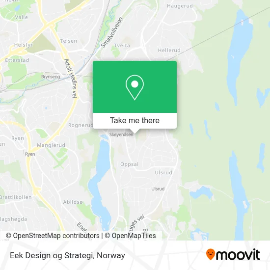 Eek Design og Strategi map