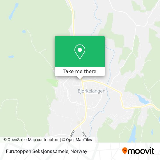 Furutoppen Seksjonssameie map