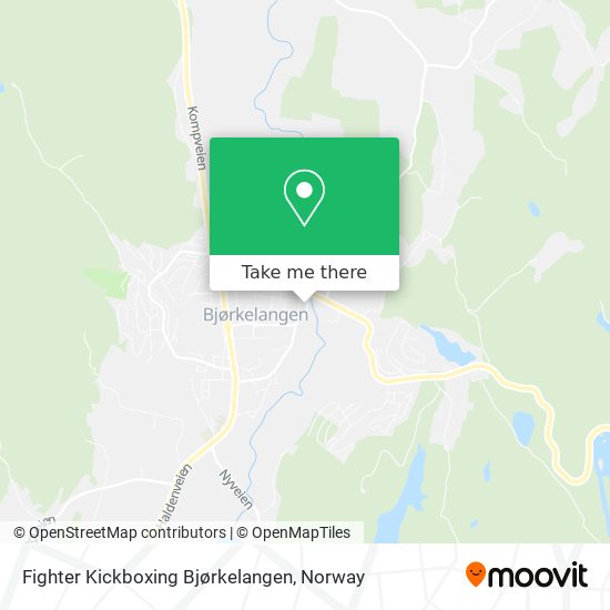 Fighter Kickboxing Bjørkelangen map