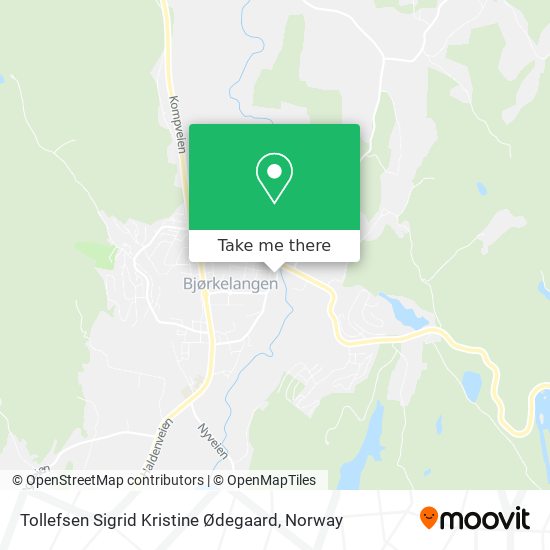 Tollefsen Sigrid Kristine Ødegaard map