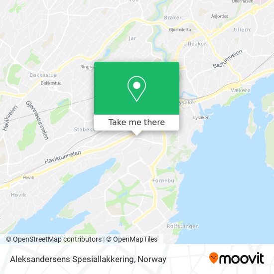 Aleksandersens Spesiallakkering map