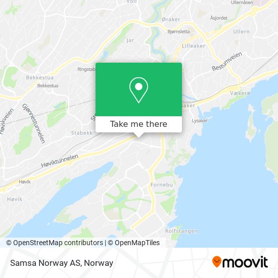 Samsa Norway AS map