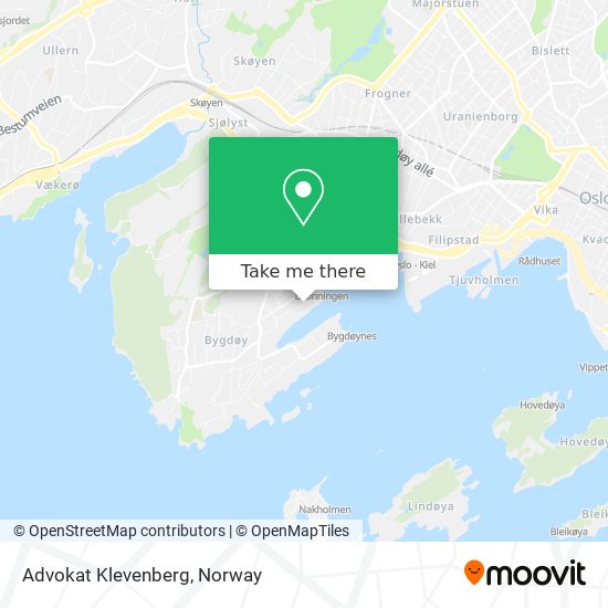 Advokat Klevenberg map