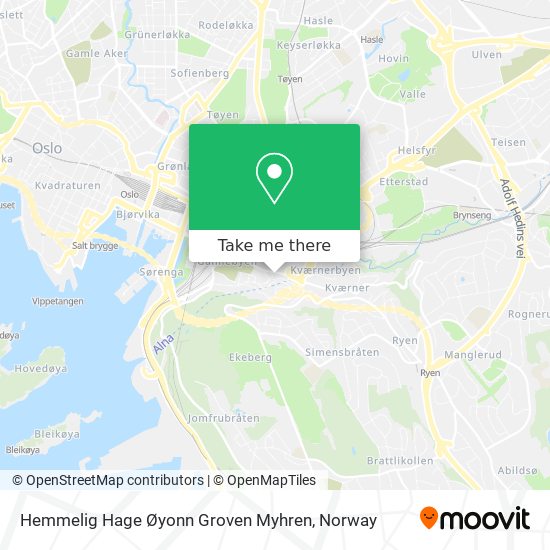 Hemmelig Hage Øyonn Groven Myhren map