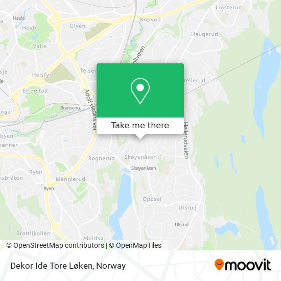 Dekor Ide Tore Løken map