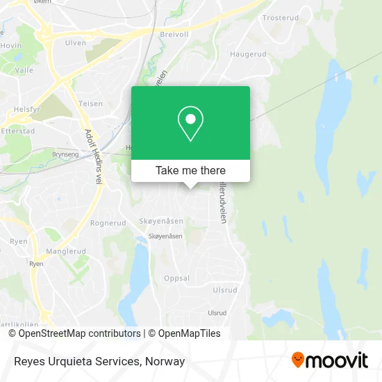 Reyes Urquieta Services map