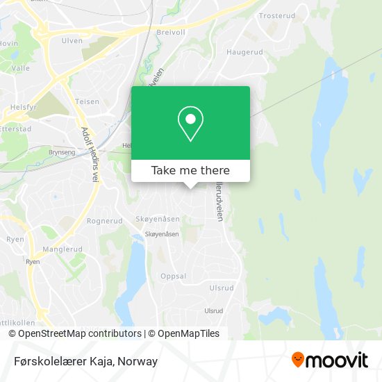 Førskolelærer Kaja map