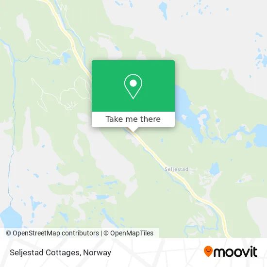 Seljestad Cottages map