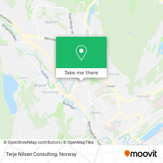 Terje Nilsen Consulting map