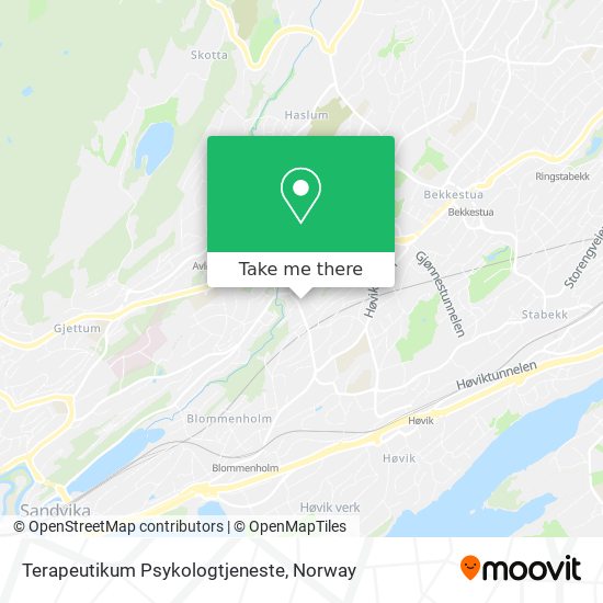 Terapeutikum Psykologtjeneste map