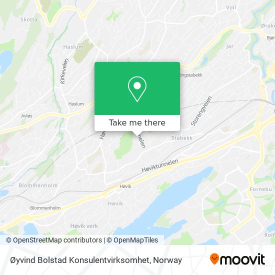 Øyvind Bolstad Konsulentvirksomhet map