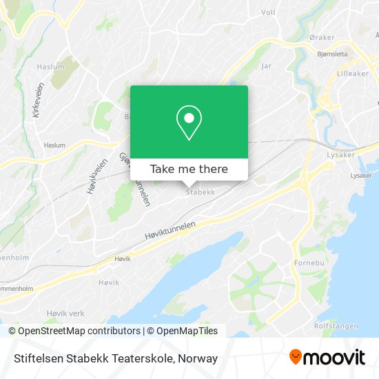Stiftelsen Stabekk Teaterskole map