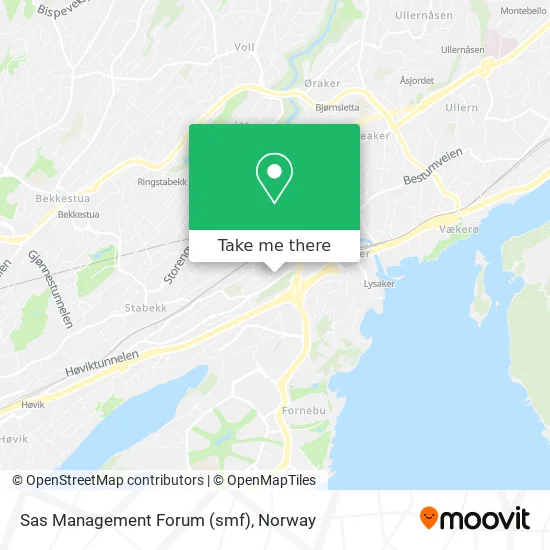 Sas Management Forum (smf) map