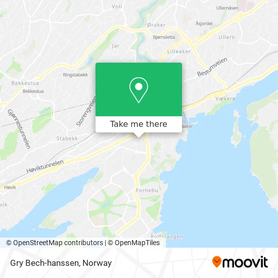 Gry Bech-hanssen map