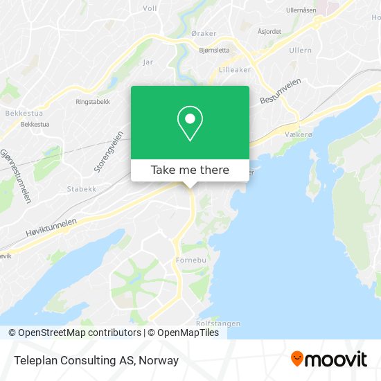 Teleplan Consulting AS map