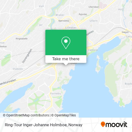 Ring-Tour Inger-Johanne Holmboe map