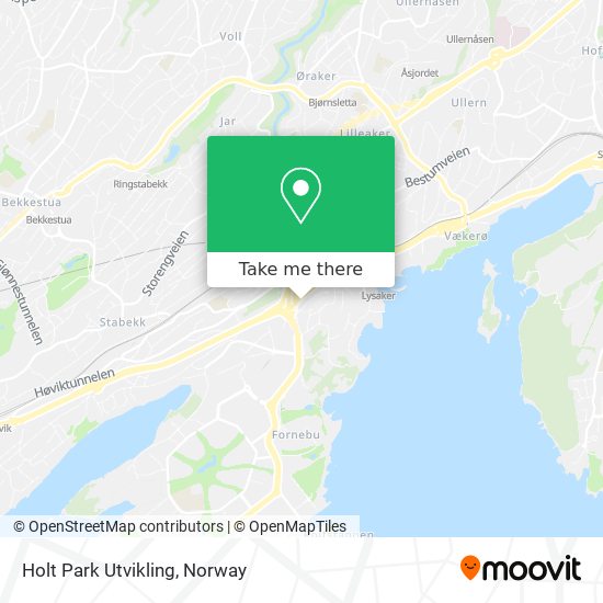 Holt Park Utvikling map
